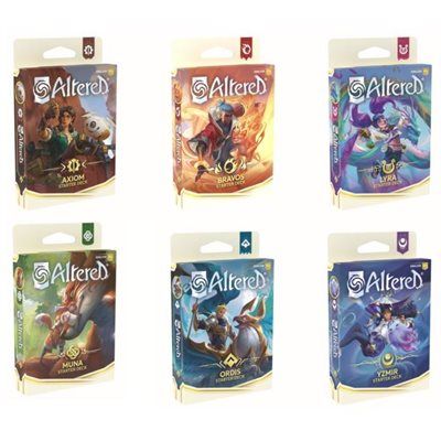 Altered TCG: Beyond the Gates Starter Deck Display