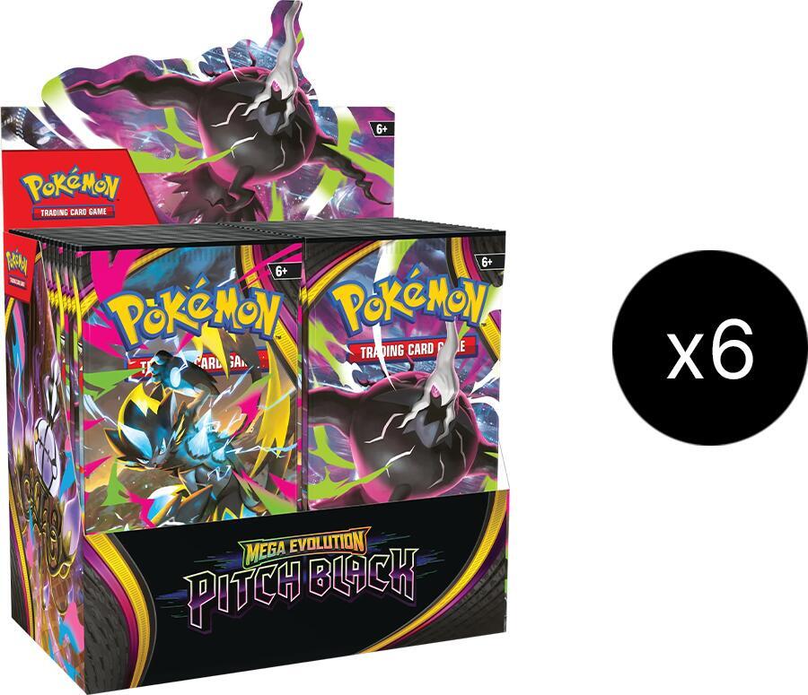 Pokemon Pitch Black Booster Box Case