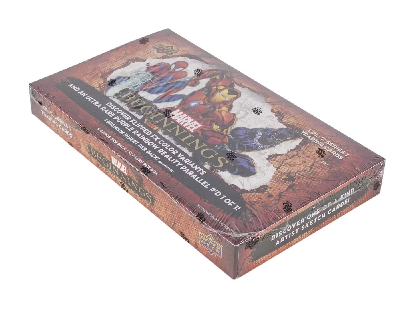 2021 Upper Deck Marvel Beginnings Volume 2 Series 1 Trading Cards Hobby Box