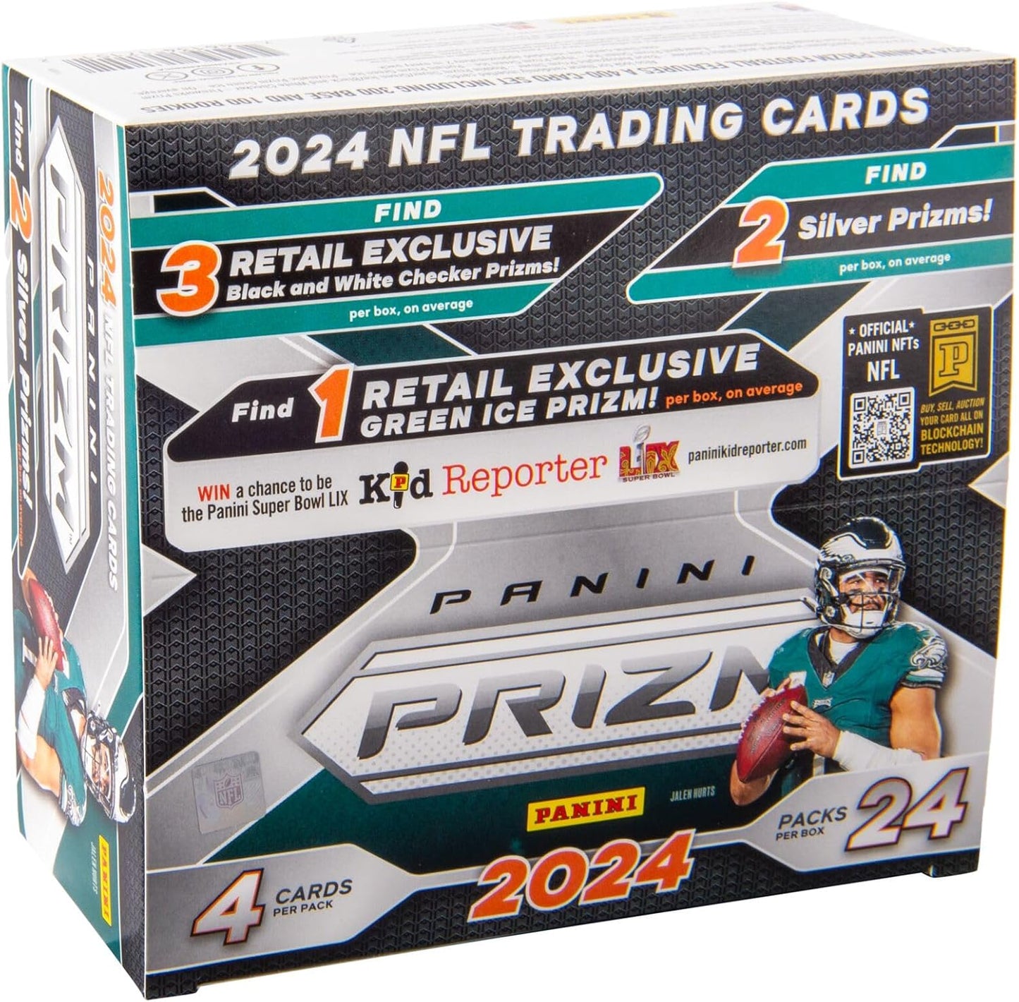 2024 Panini Prizm NFL Football 24-pack Retail Box