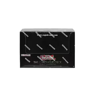 Yu-Gi-Oh The Chronicles Spirit Charmers Structure Deck Box (All-Foil Edition)