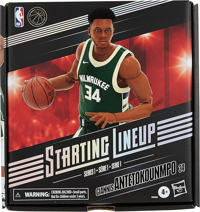 Hasbro Starting Lineup Giannis Antetokounmpo (Milwaukee Bucks) Action Figure
