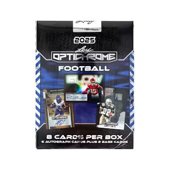 2025 Leaf Optichrome Football Hobby Box
