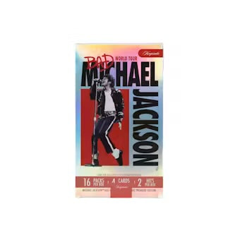 2025 Michael Jackson Bad World Tour Keepsake Premiere Edition Hobby Box