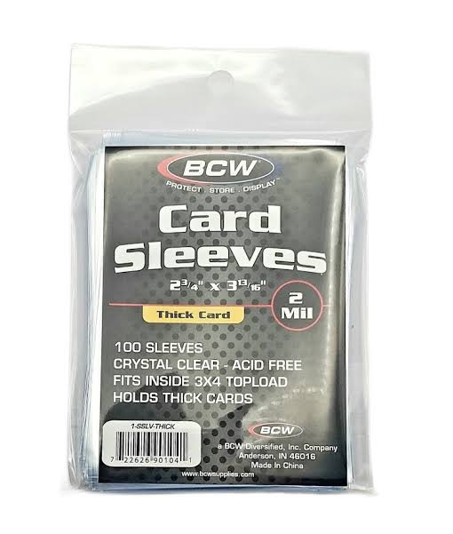 BCW Card Sleeves (Thick)