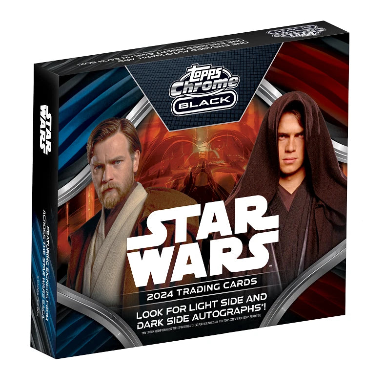 2024 Star Wars Chrome Black Hobby Box