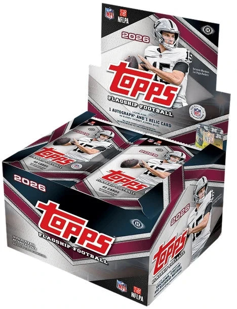 2026 Topps Flagship Football Jumbo Box