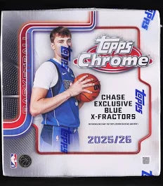 2025/26 Topps Chrome Chase Exclusive Blue X-Factors