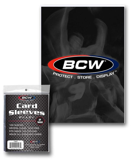 BCW: Standard Card Sleeves - Clear (100-Pack)