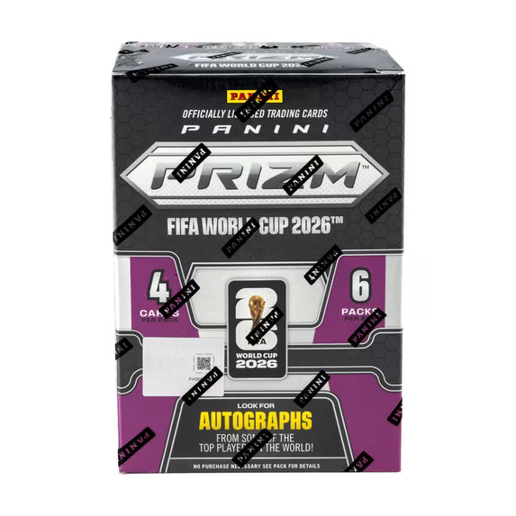 Panini Prizm FIFA World Cup 2026 Blaster Box PURPLE (24 Cards)