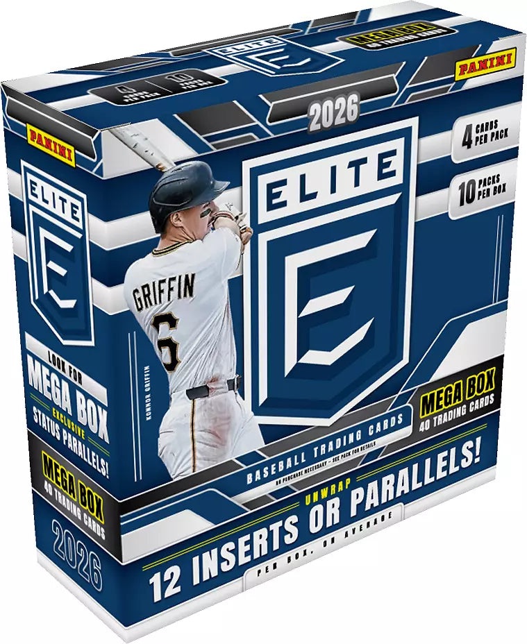 Panini 2026 Donruss ELITE Baseball Mega Box