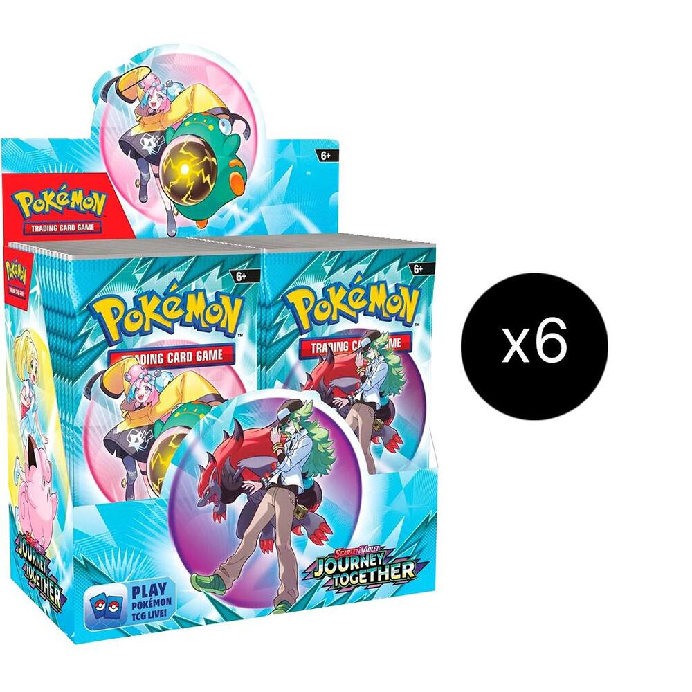 Pokemon Journey Together Enhanced Booster Box Case