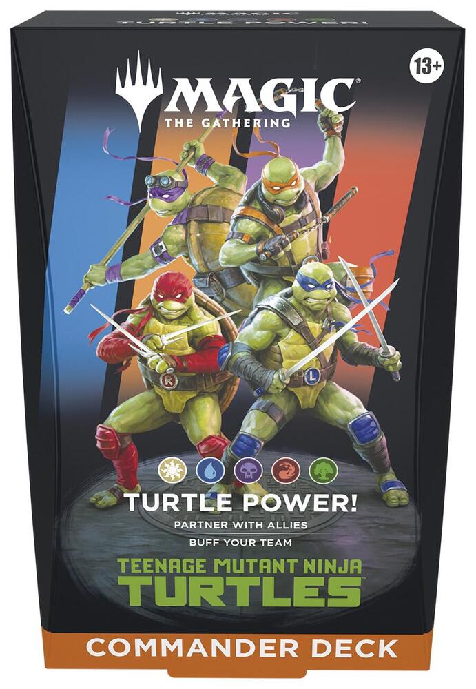 MTG - Teenage Mutant Ninja Turtles Commander Deck - Turtle Power!
