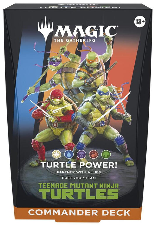 MTG - Teenage Mutant Ninja Turtles Commander Deck - Turtle Power!