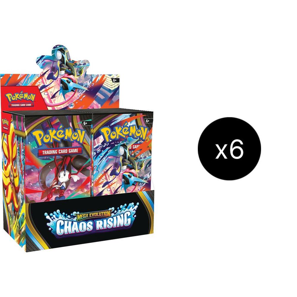 Pokemon Chaos Rising Booster Box Case - ME04: Chaos Rising