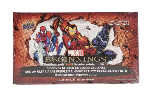 2021 Upper Deck Marvel Beginnings Volume 2 Series 1 Trading Cards Hobby Box
