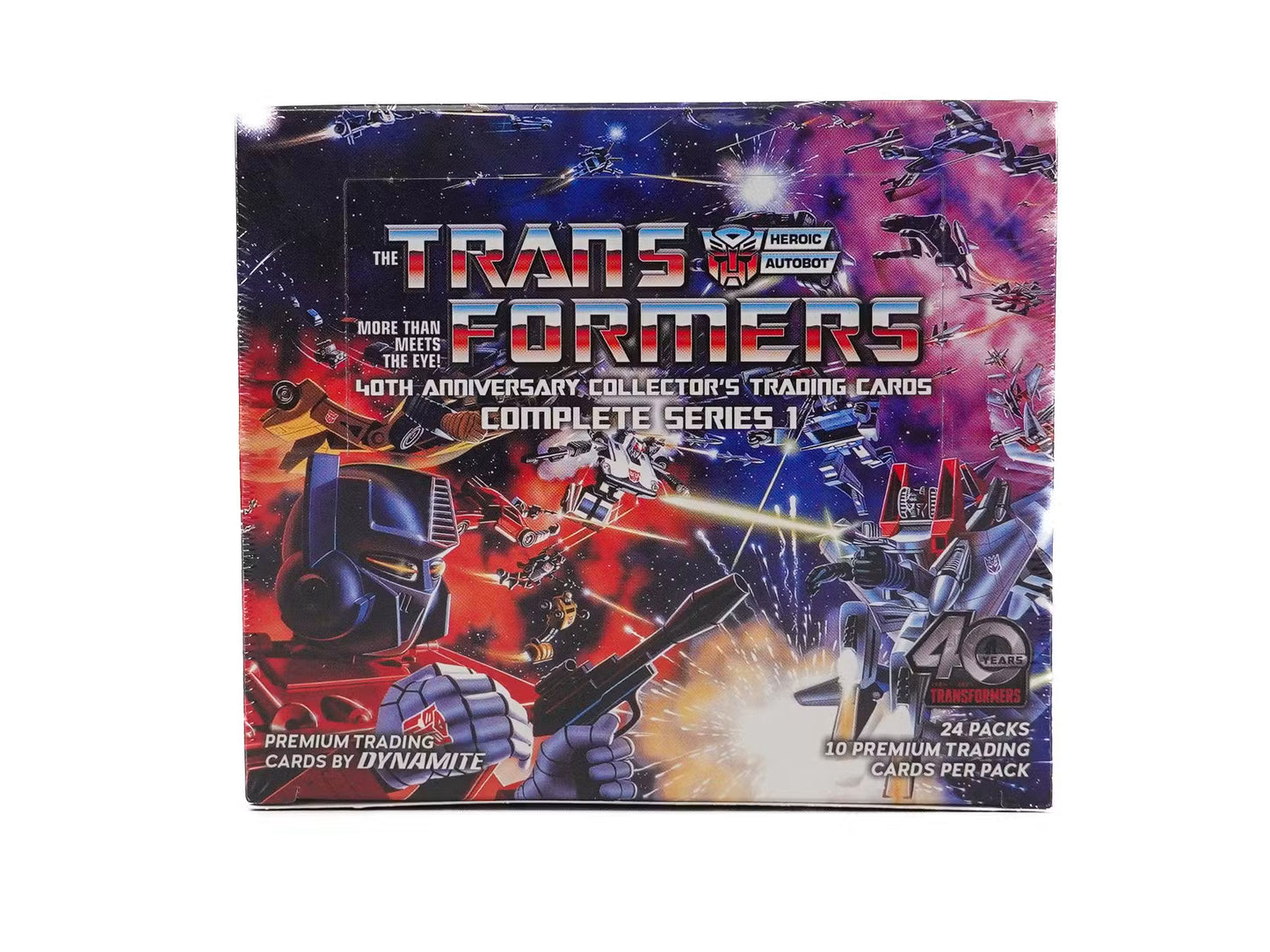 2024 Dynamite Entertainment Transformers 40th Anniversary Trading Cards Hobby Box