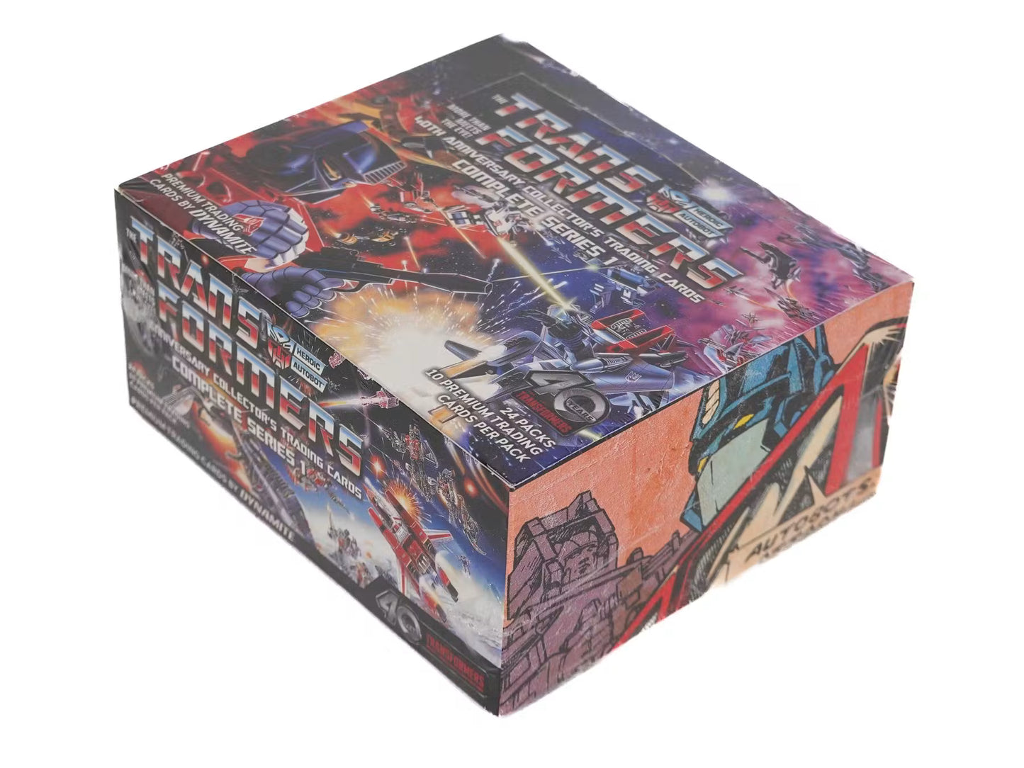 2024 Dynamite Entertainment Transformers 40th Anniversary Trading Cards Hobby Box