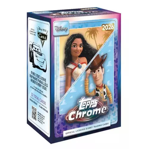 2026 Topps Chrome Disney Trading Card Blaster Box