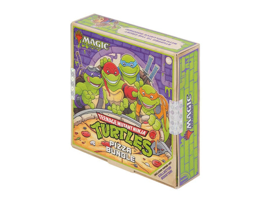 Magic the Gathering Teenage Mutant Ninja Turtles Pizza Bundle Box
