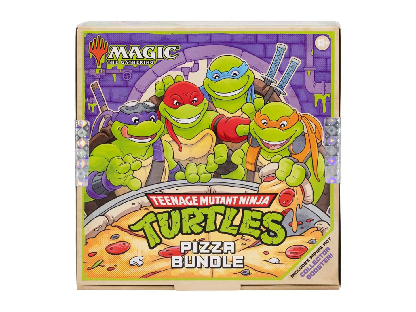 Magic the Gathering Teenage Mutant Ninja Turtles Pizza Bundle Box