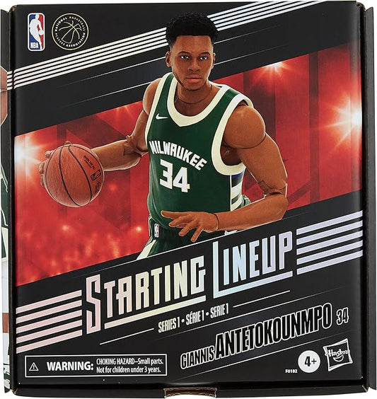 Hasbro Starting Lineup Giannis Antetokounmpo (Milwaukee Bucks) Action Figure
