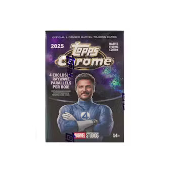 2025 Topps Marvel Studios Chrome Blaster Box