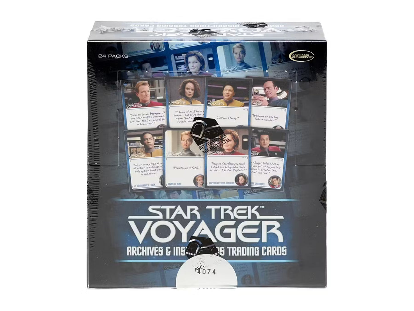 2026 Rittenhouse Star Trek Voyager Archives & Inscriptions Hobby Box