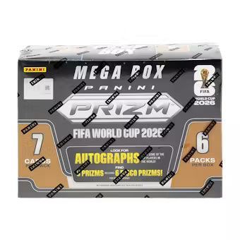 2026 Panini Prizm FIFA World Cup Soccer Mega Hobby Box