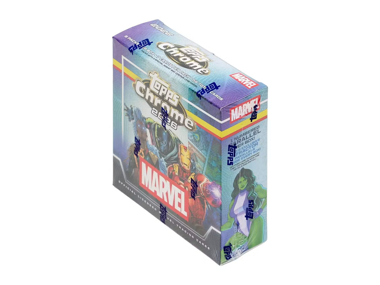2026 Topps Marvel Comics Chrome Mega Box