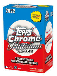 2022 Topps Chrome Platinum Anniversary Baseball Blaster Box