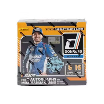2026 Panini Donruss NASCAR Racing Hobby Box