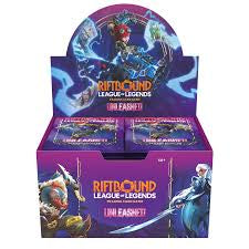 RIFTBOUND: LEAGUE OF LEGENDS TCG UNLEASHED BOOSTER DISPLAY