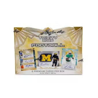 2025 Leaf Trinity Football Hobby Box