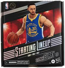 Hasbro Starting Lineup NBA Series 1 Stephen Curry Stephen Curry 6" Action Figure