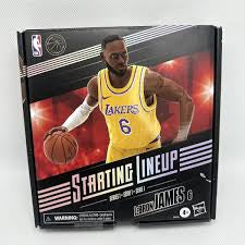 Los Angeles Lakers LeBron James NBA x Hasbro Starting Lineup Series 1 Action Figure