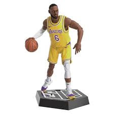 Los Angeles Lakers LeBron James NBA x Hasbro Starting Lineup Series 1 Action Figure