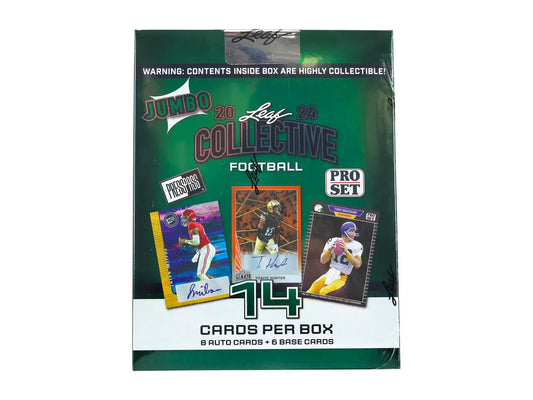 2024 LEAF COLLECTIVE FOOTBALL JUMBO BOX
