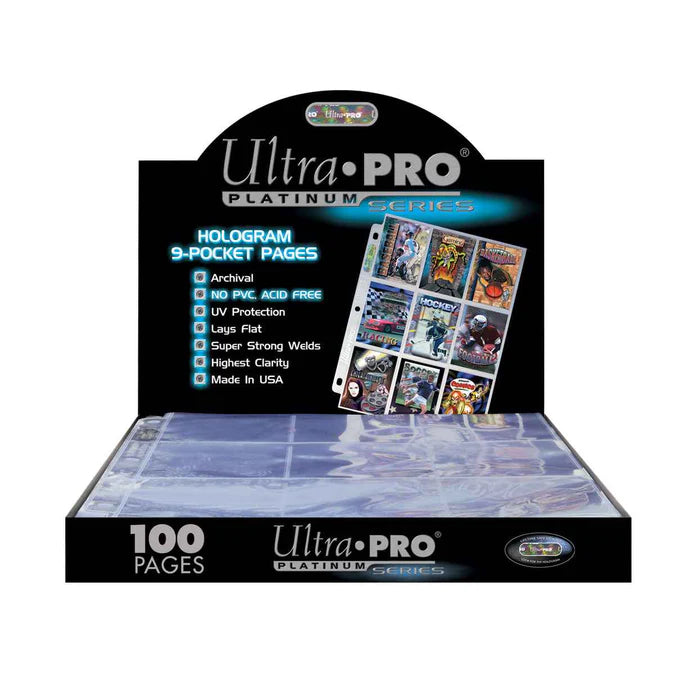 Ultra Pro Platinum Series Pocket Pages (100ct)