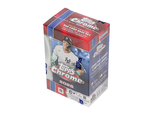 2026 Topps Chrome Baseball Blaster Box