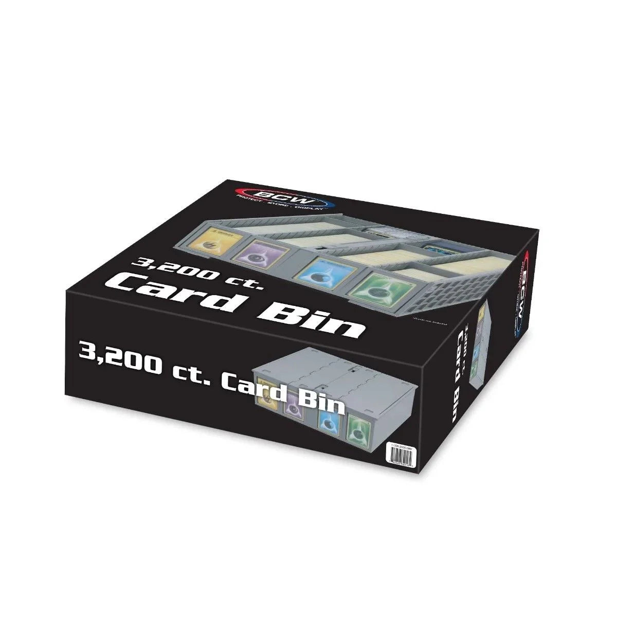 BCW Collectible 3,200 ct. Card Bin - Gray