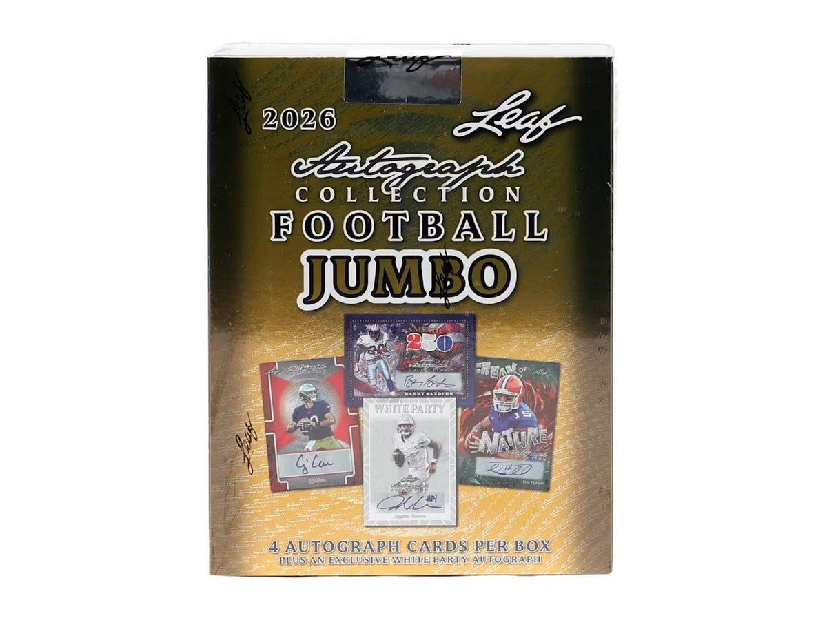 2026 Leaf Autograph Collection Football Jumbo