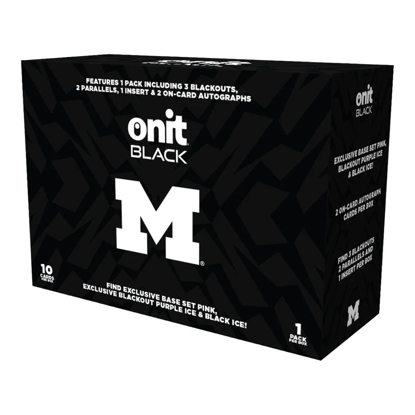 2025 ONIT Black University of Michigan Football Premium Box