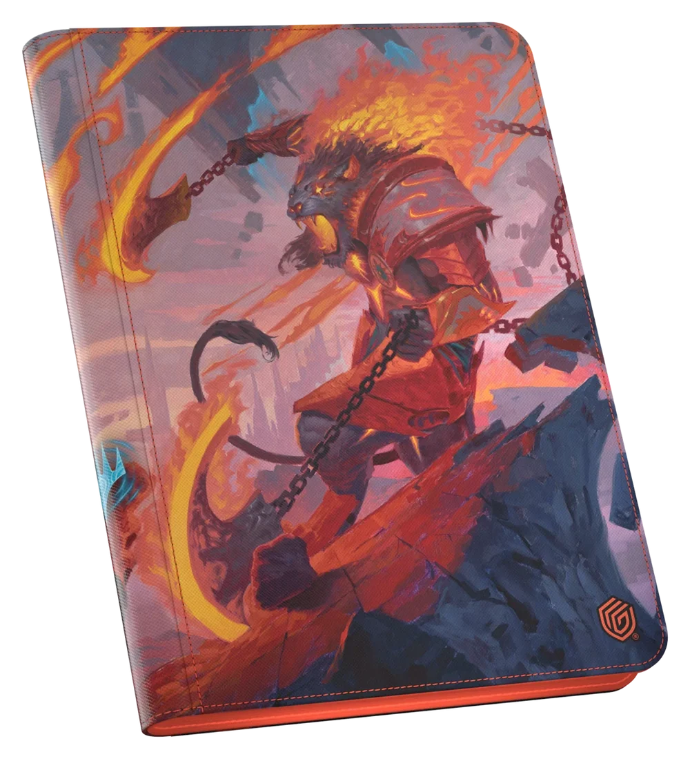 MTG "Reality Fracture" Ultimate Guard Zipfolio - Ajani Resolute / Ajani Unrelenting (18 Pocket)