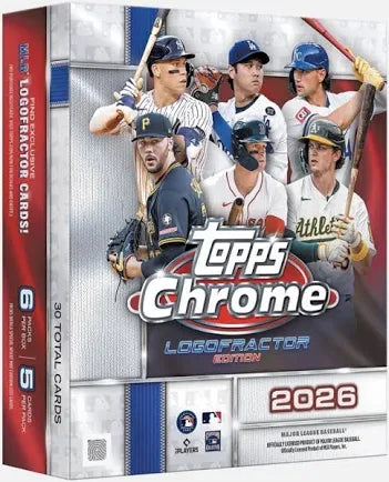 2026 Topps Chrome Baseball Logofractor Edition