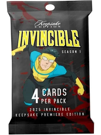 2025 Keepsake Invincible Season 1 Premiere Edition Hanger Pack
