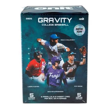 2026 Onit Gravity College Baseball Blaster Box