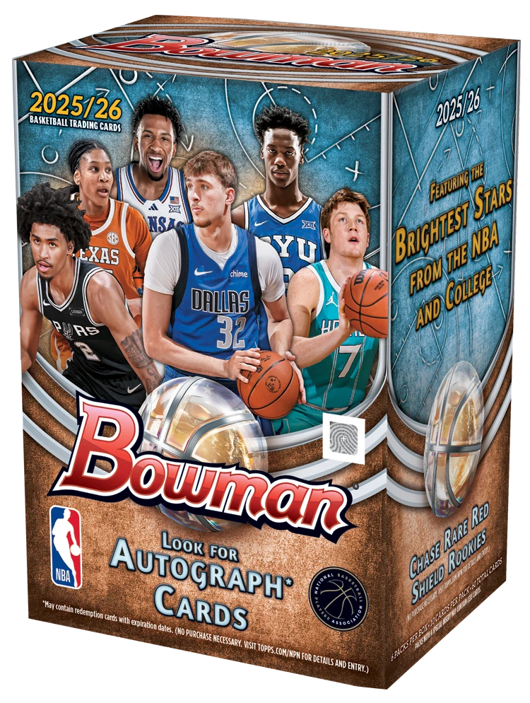 2025/26 NBA Bowman Basketball Blaster Box