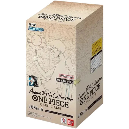 One Piece TCG Japanese Anime 25th Collection (EB02) Booster Box