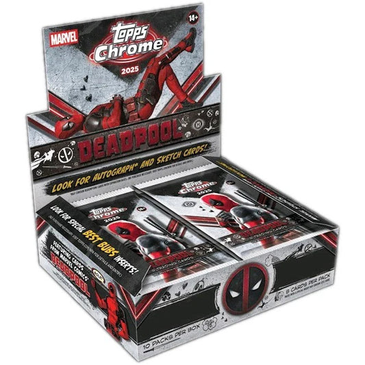 2025 Topps Deadpool Chrome Hobby Box